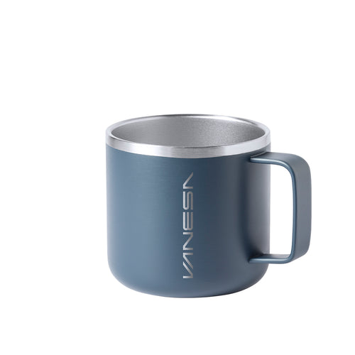 Double wall stainless steel mug with 350ml capacity - Shirley Personalised