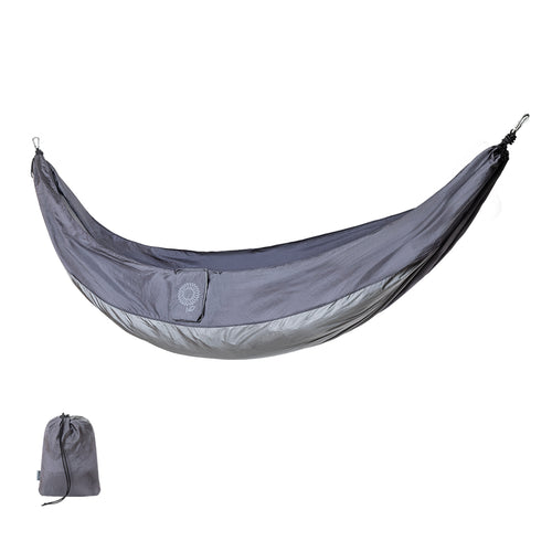 Hammock in size 270x140cm, made of resistant, recycled nylon - Camping Personalised