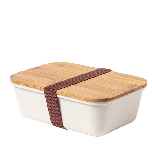 1l lunch box in resistant, BPA-free, veined PP material - Thadan Personalised