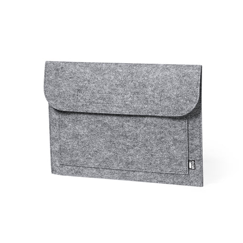 Nature line laptop sleeve in resistant, recycled RPET felt - Novac Personalised