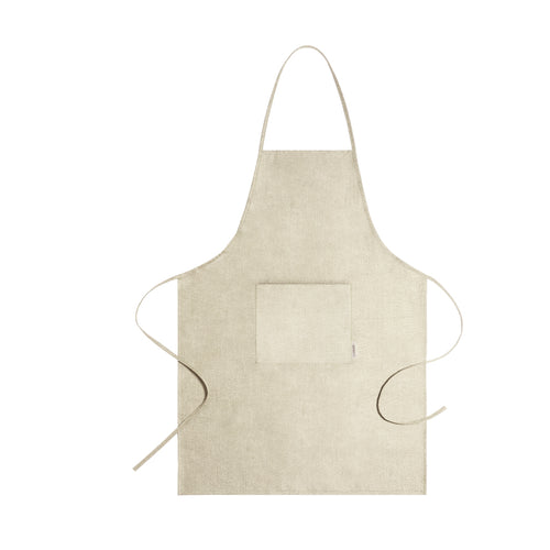 Nature line apron, made of 100% hemp fabric of 200g/m2 obtained from the Cannabis plant - Leiza Personalised
