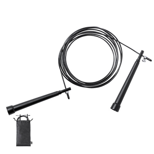 Premium quality, 3m length adjustable rope with ergonomic grips, made of steel with a resistant PVC coating - Lakex Personalised