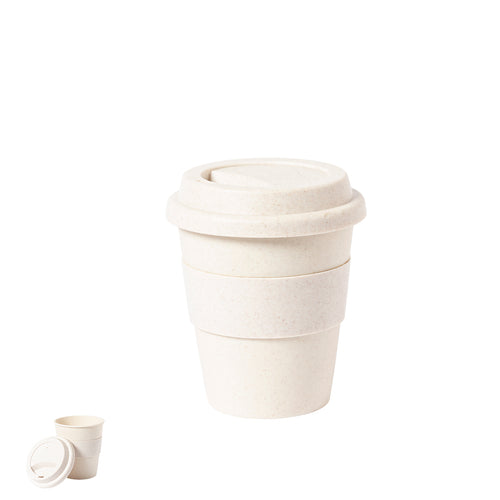 Cup made of marbled PP with a capacity of 350 ml - Melpak Personalised