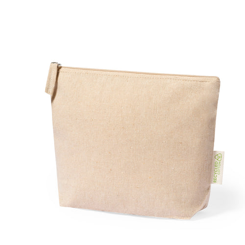 Beauty bag made of resistant, recycled cotton material in 180g/m2 - Plaum Personalised