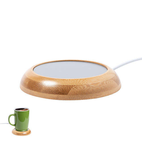 Nature line mug warmer, made of bamboo - Ligrant Personalised