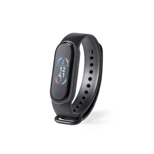 Multifunction smart bracelet with sporty design, lithium battery and Bluetooth® 4 - Selkos Personalised