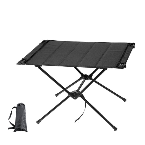 Folding table with resistant, tubular metal body and surface in durable 600D polyester - Runix Personalised