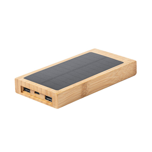 Nature line, external auxiliary battery made of bamboo from sustainable forests and with FSC® certification - Diuk Personalised