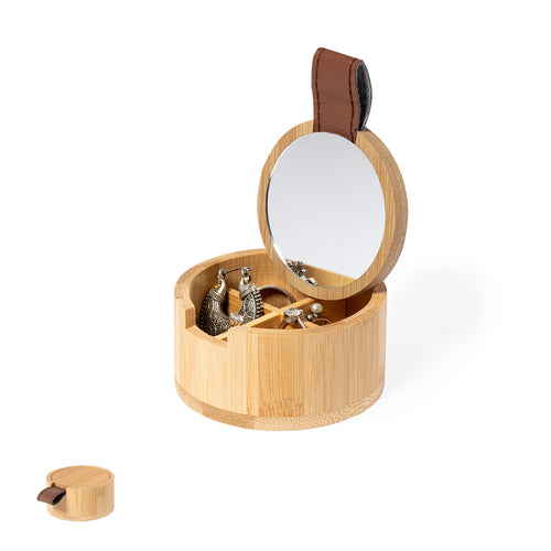 Nature line jewellery box made of bamboo - Fontana Personalised
