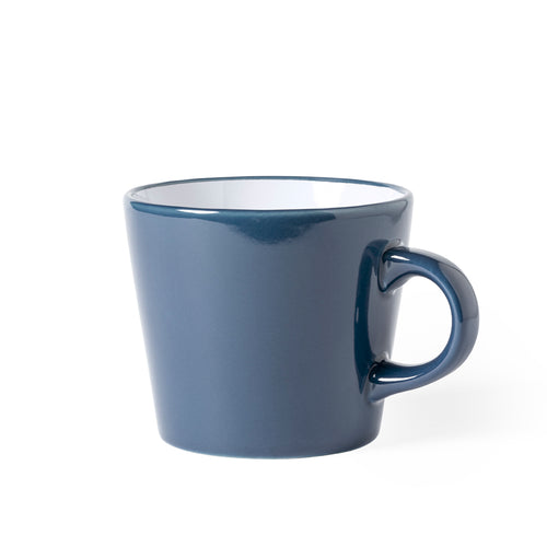 Ceramic mug with a capacity of 350 ml, featuring a white interior and a colored exterior - Kario Personalised