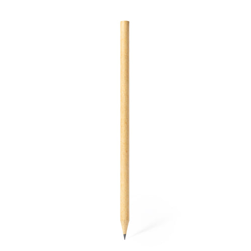 Nature line pencil made of durable recycled paper in Kraft finish - Dengal Personalised