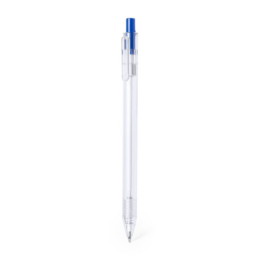 Nature line ball pen in RPET material, made from recycled plastic to promote the reuse of plastic waste and help the sustainability of the planet - Lester Personalised