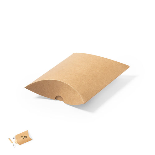 Presentation box medium size, made of recycled cardboard with kraft finish - Handru Personalised