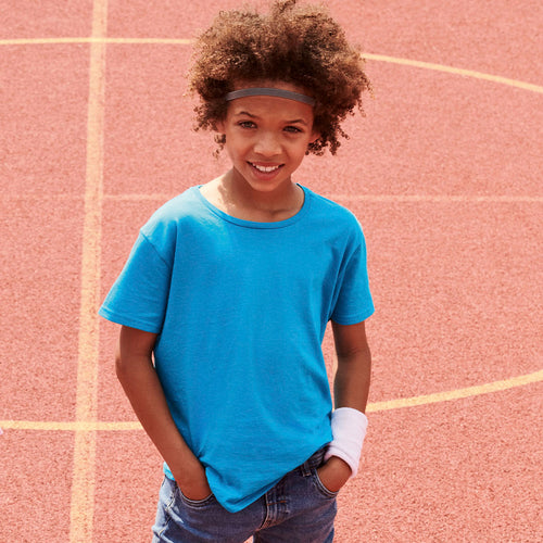 Boy color T-shirt Iconic by Fruit Of The Loom Personalised