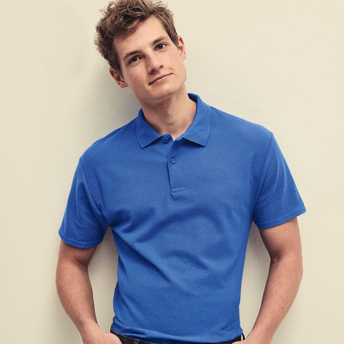 Adult color polo shirt Original by Fruit Of The Loom Personalised
