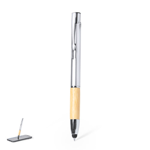Elegant nature line, pointer ball pen with push-button mechanism - Grunt Personalised