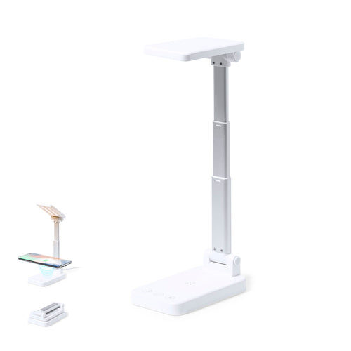 All-in-one folding multifunctional lamp, in combination of aluminum with resistant white ABS - Cirgux Personalised