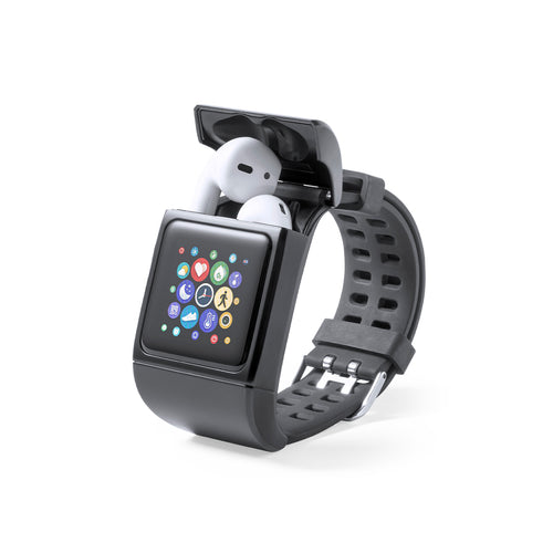 Multigadget smartwatch with earphones integrated in the case - Pinsir Personalised