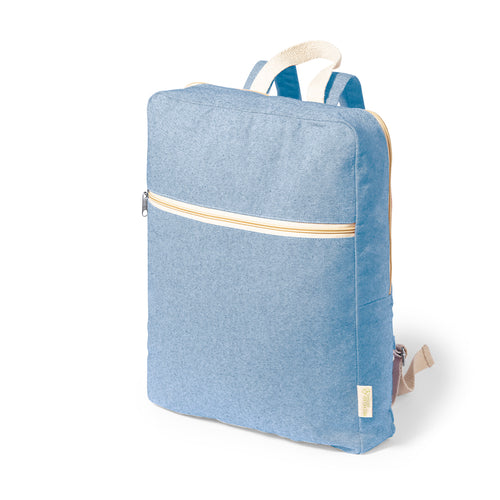Backpack in nature line made of recycled cotton GRS 275g/m2 - Nidoran Personalised