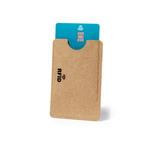 Nature line card holder made of recycled paper with aluminum inside - Blakbal Personalised