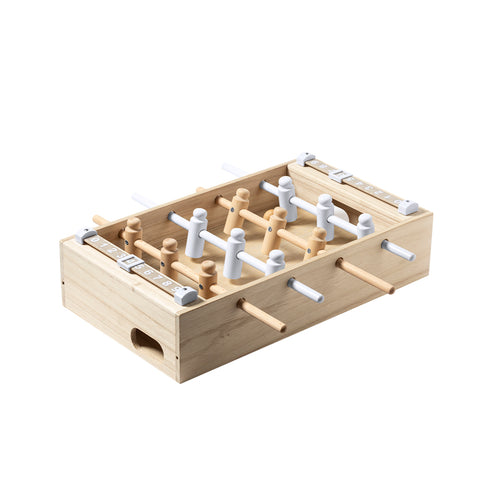 Mini size football table, manufactured in resistant wood - Helmmet Personalised