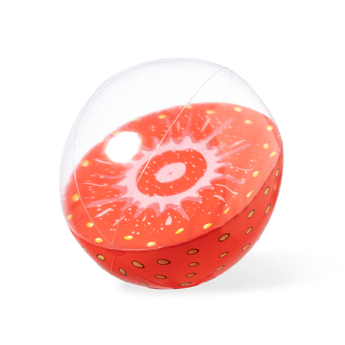 Inflatable beach ball with fruit designs - Darmon Personalised