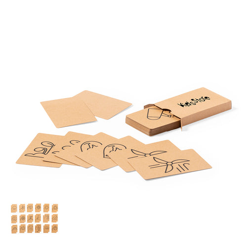 Ecological awareness game made of recycled cardboard - Mirman Personalised