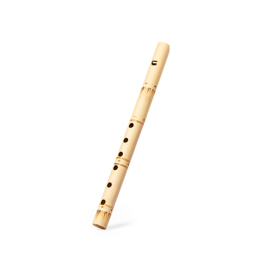 Nature line flute made of bamboo, favouring the use of natural materials and reducing pollutant emissions - Hamelin Personalised