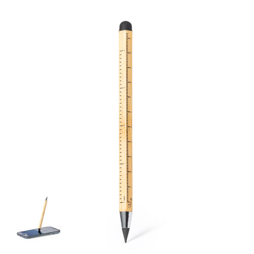 Multifunctional eternal pencil made of bamboo - Suriak Personalised