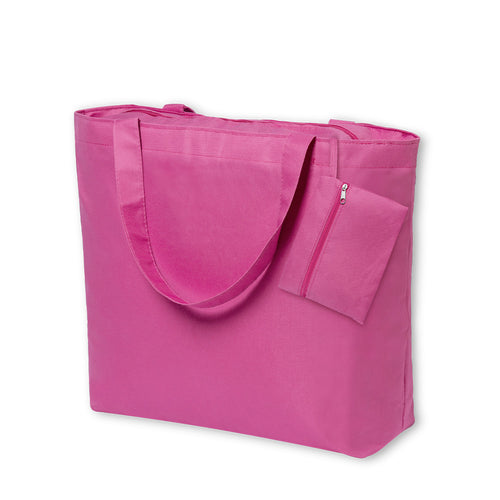 Stylish bag with matching beauty case, made of durable 600D polyester - Revile Personalised