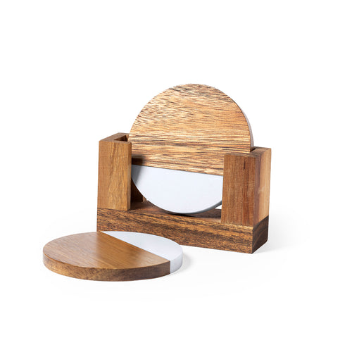 Elegant set of premium coasters - Derrol Personalised