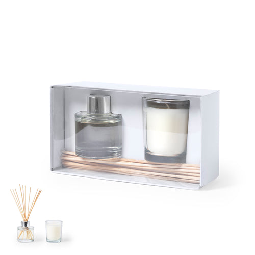 Scented set with diffuser and candle - Hanks Personalised