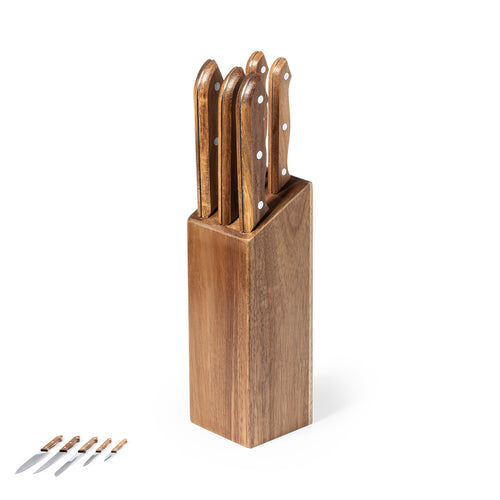 Complete tacoma with base made of resistant natural acacia wood - Wheeler Personalised