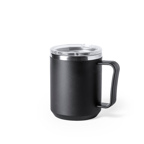 Tabletop insulated mug made of double-walled stainless steel with a capacity of 350ml matte color - Tikam Personalised