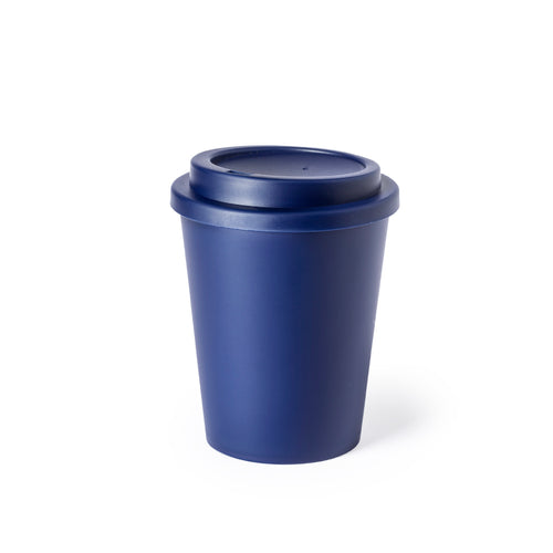 Thermal cup made in resistant, double wall PP, with a capacity of 300ml - Manyuk Personalised