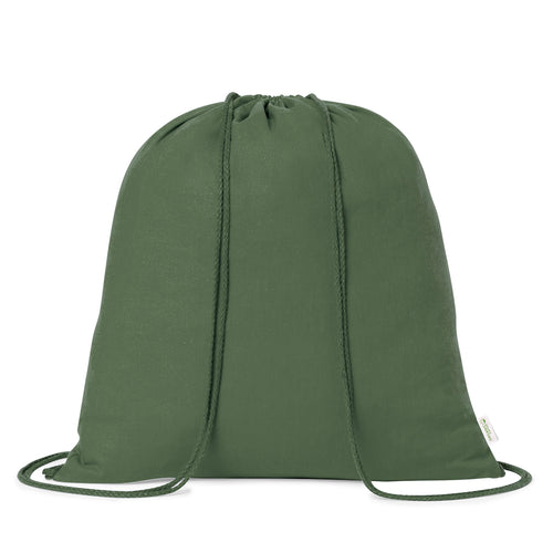Nature line drawstring backpack made of organic cotton 120g/m2 - Maziu Personalised