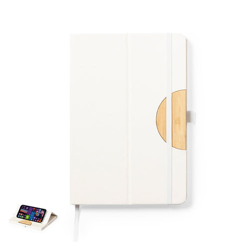Block Notes Multifunzione Torya Personalizzato - Taccuino della linea natura trasformabile in supporto per smartphone e realizzato con cartoni del latte riciclati
