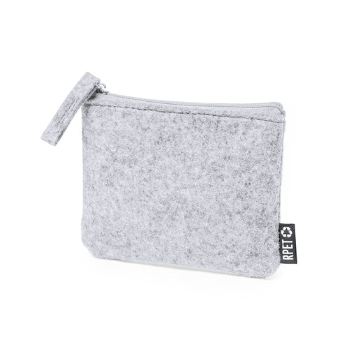 Stylish coin purse made of Felt RPET - Gagox Personalised
