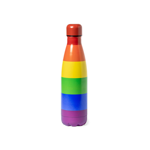 790 ml capacity Rainbow bottle, made in stainless steel multicolour - Jedet Personalised