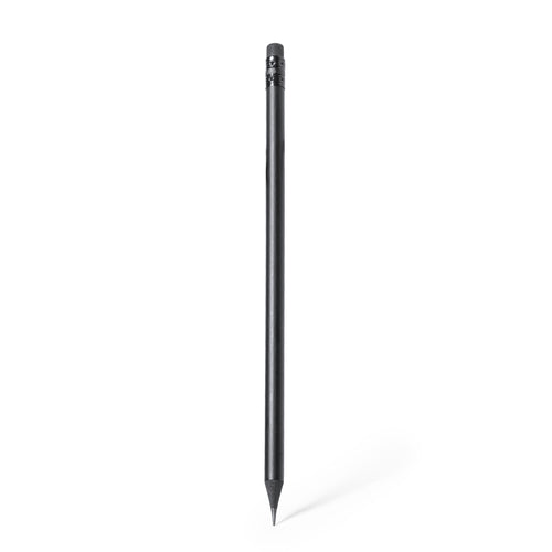 Natural wood pencil in black matte finish - Nexio Personalised