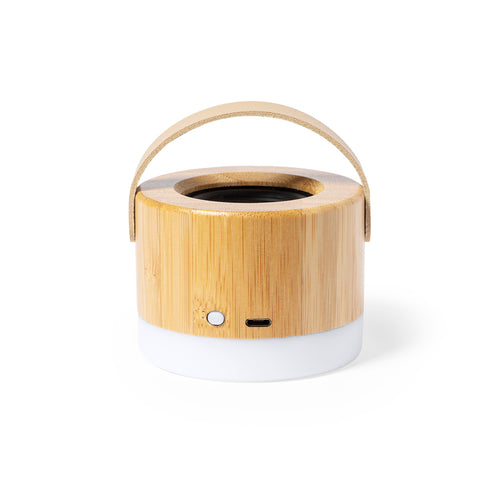 Compact size Bluetooth® speaker with 3W power and LED light - Durbal Personalised