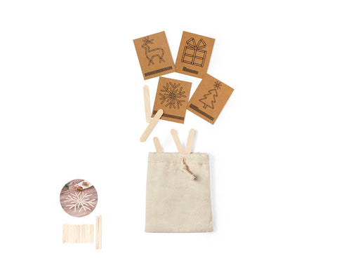 Original game of skill that consists of building the figures presented on the visual cards properly, using the different pieces of the game - Aleko Personalised