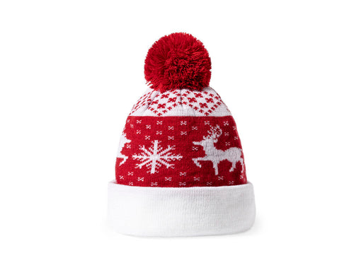 Original beanie with Christmas patterns - Elenix Personalised