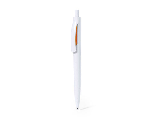 Push-button mechanism ball pen made of recycled ABS - Caleb Personalised