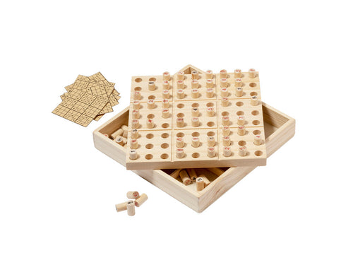 Sudoku skill game made in durable wood Personalised