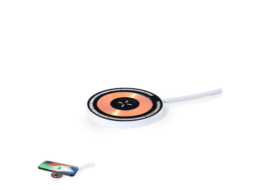 15W wireless charger in distinctive transparent design - Andrew Personalised