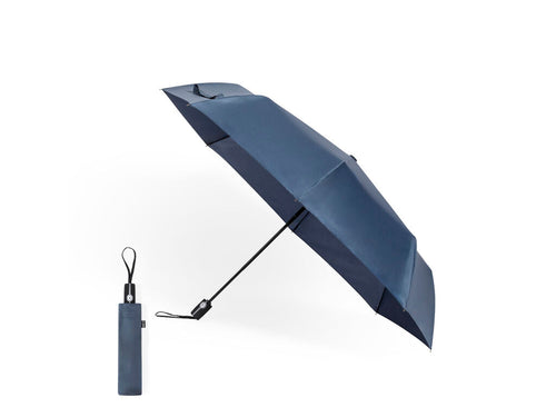 120cm diameter folding umbrella in 190T RPET pongee material - Krastony Personalised