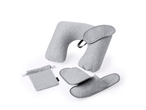 Great travel set in soft polyester - Alkes Personalised