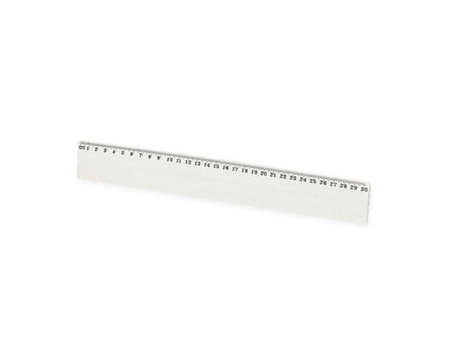 Sustainable 30cm ruler made of wheat straw - Nixora Personalised