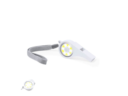 Multi-purpose whistle with integrated light in the body - Pincher Personalised